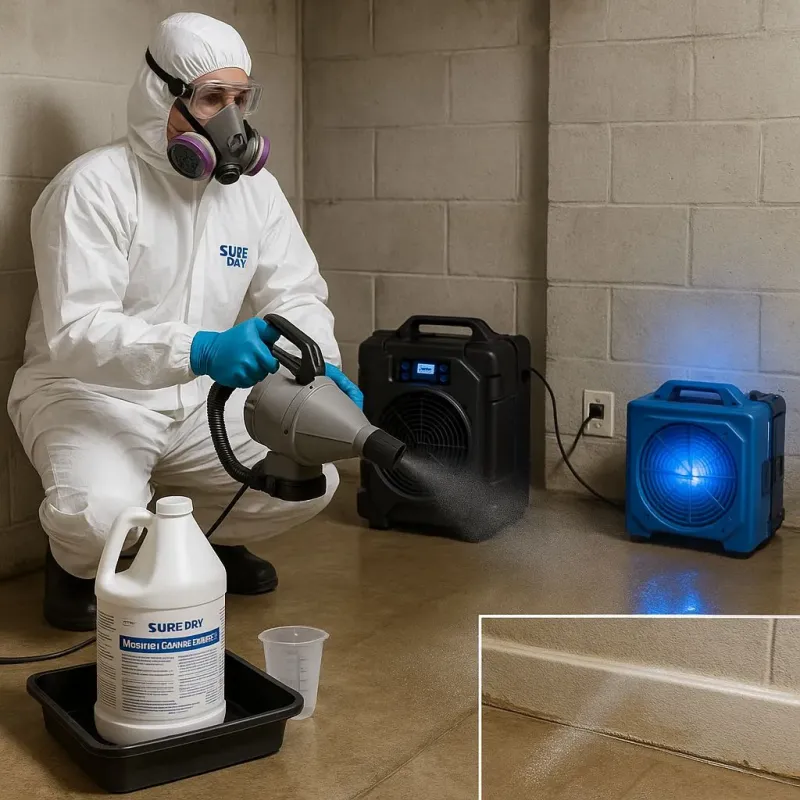Sanitization and Odor Removal process in Hollister, CA