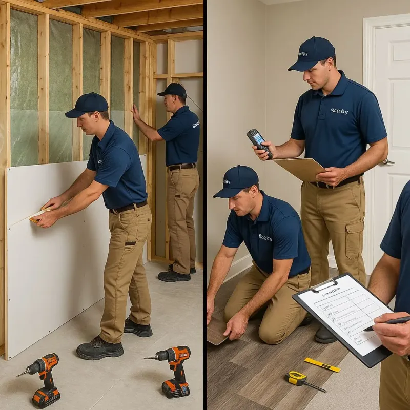 Repairs and Reconstruction process in Hollister, CA