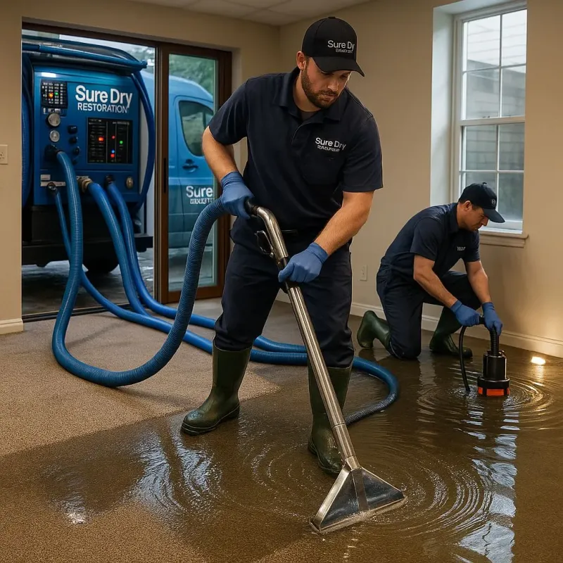 Water Extraction and Removal process in Hollister, CA